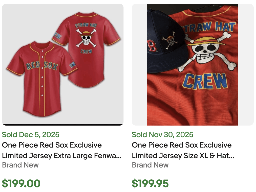 Red Sox One Piece Jersey eBay